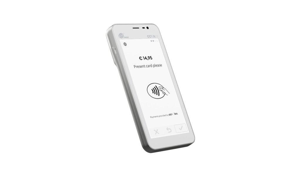 CCV A77 mobiles Kartenterminal von TeleCash