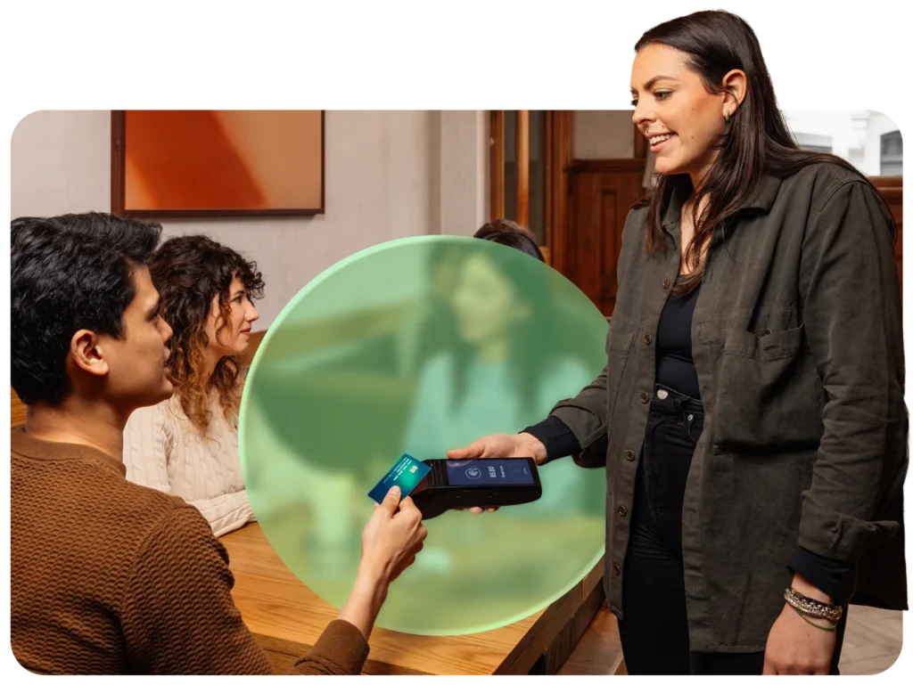 Kartenzahlung mit Lightspeed Payments am Restauranttisch