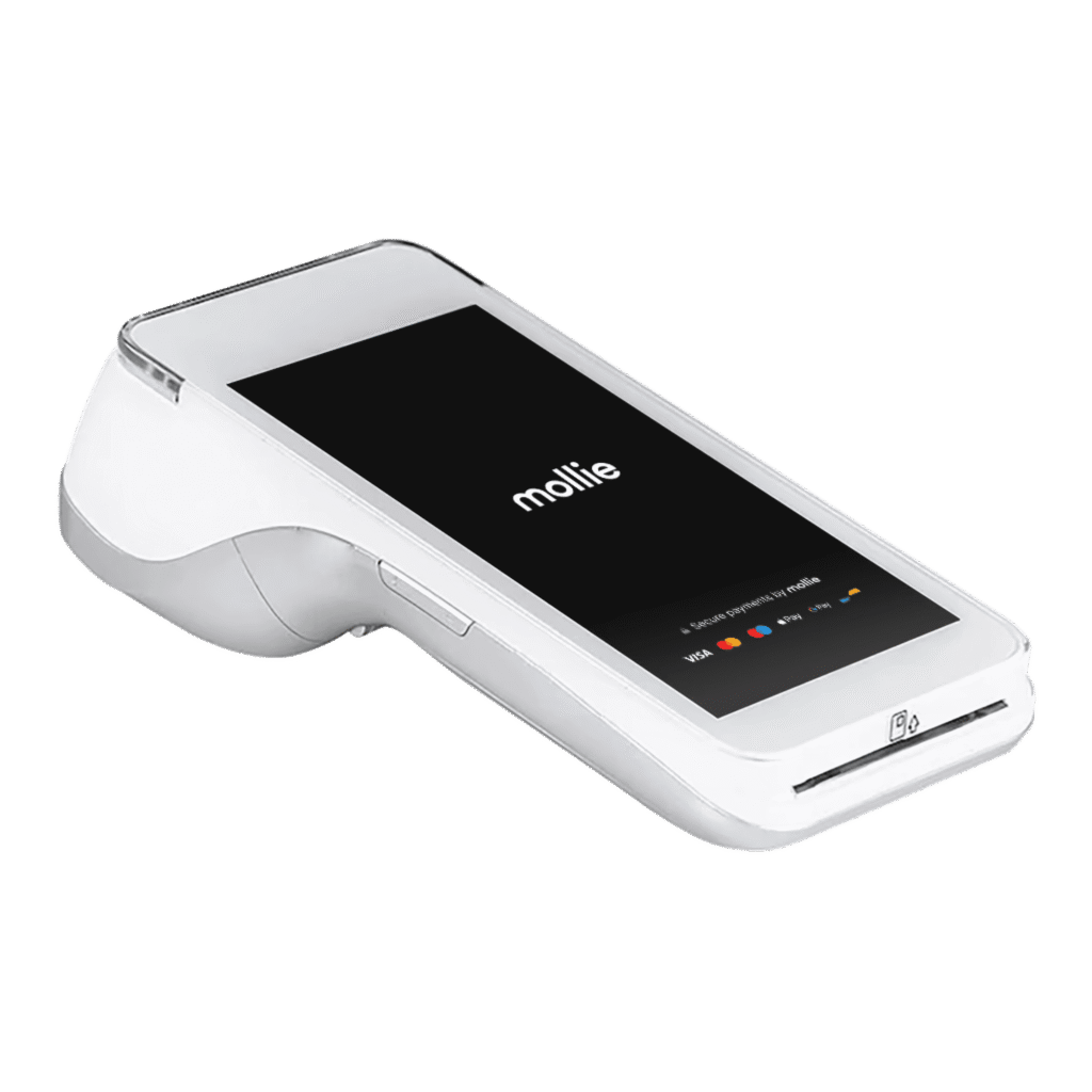 Mollie Kartenterminal mit Touchscreen
