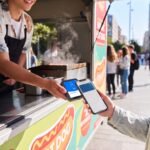 Kontaktlose Zahlung mit myPOS Flex am Imbisswagen