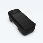 BBPOS WisePOS E Kartenterminal von Stripe in der Ladestation