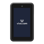 VivaPOS Android Kartenterminal in der Frontansicht