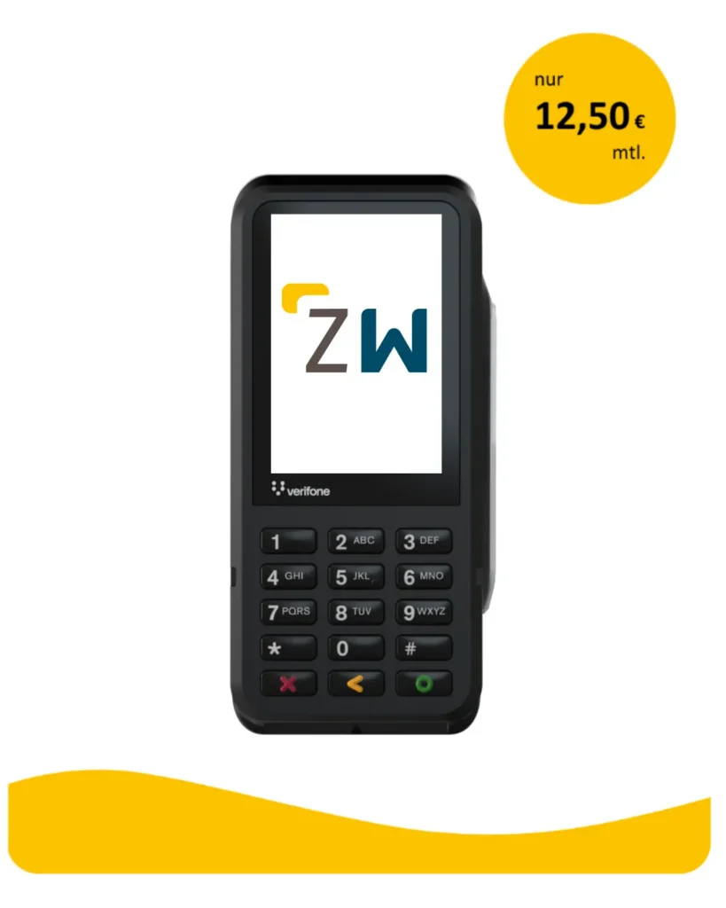 Verifone P630 Kassenterminal bei ZahlungsWERK