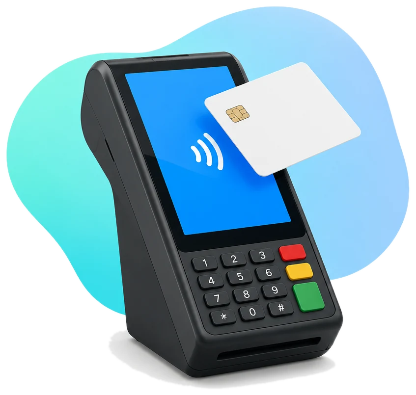 Kartenterminal mit kontaktloser Kartenzahlung