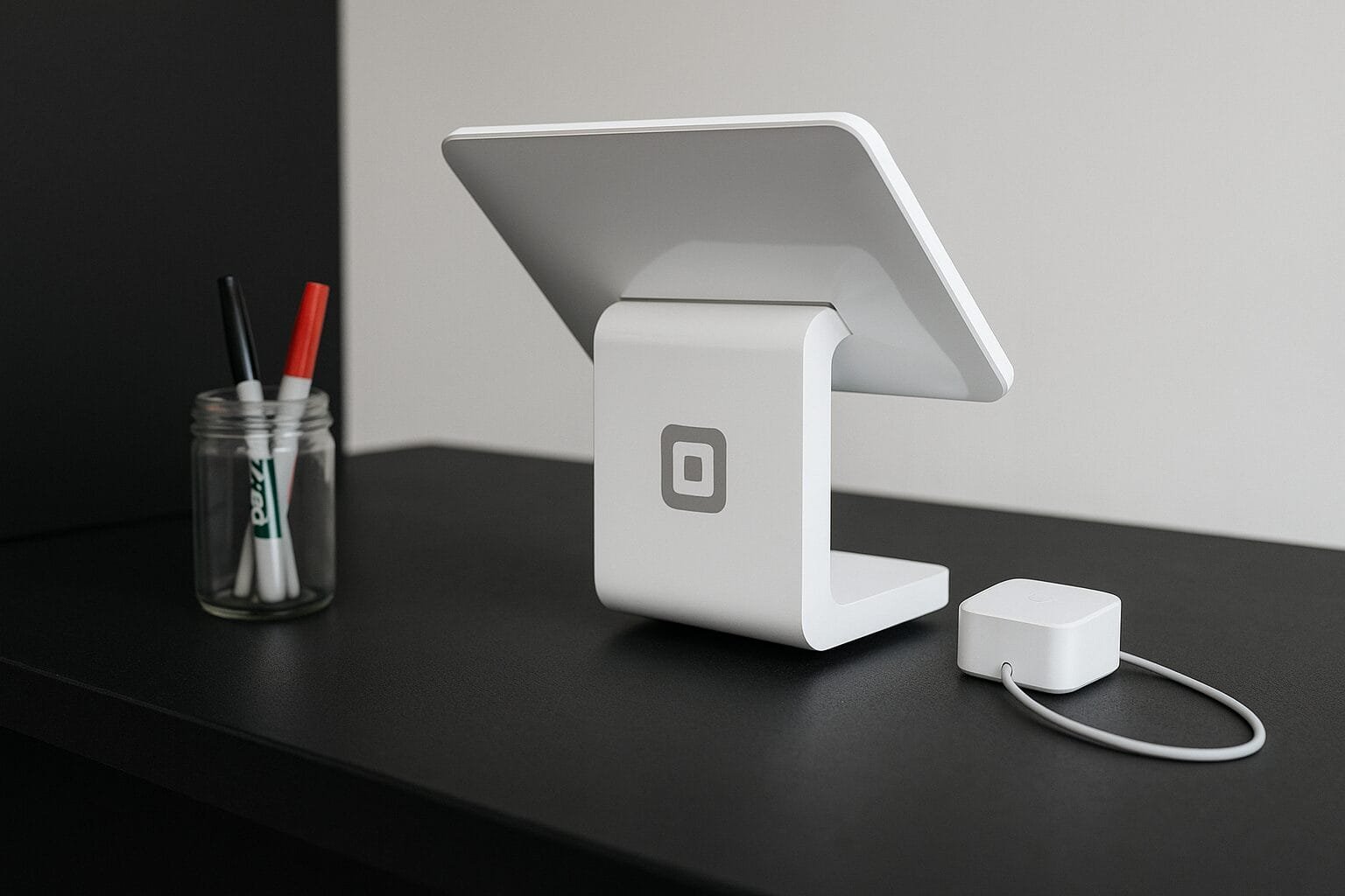 Kassensystem auf einem Tisch