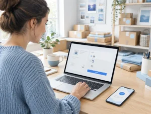 Onlinehändlerin testet eine neue Zahlart im Checkout
